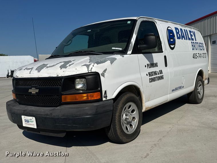 image for item GA9703 2012 Chevrolet Express 1500 cargo van