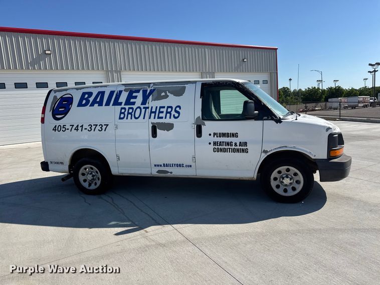 image for item GA9703 2012 Chevrolet Express 1500 cargo van