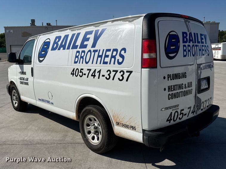 image for item GA9703 2012 Chevrolet Express 1500 cargo van