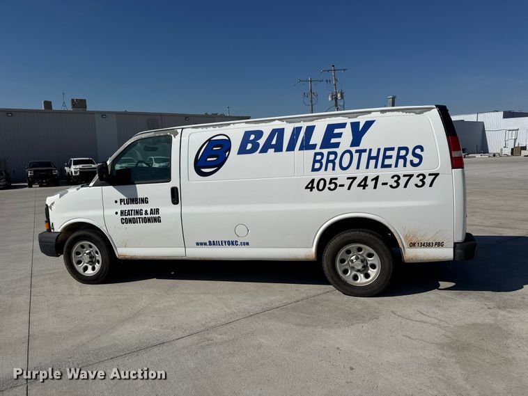 image for item GA9703 2012 Chevrolet Express 1500 cargo van