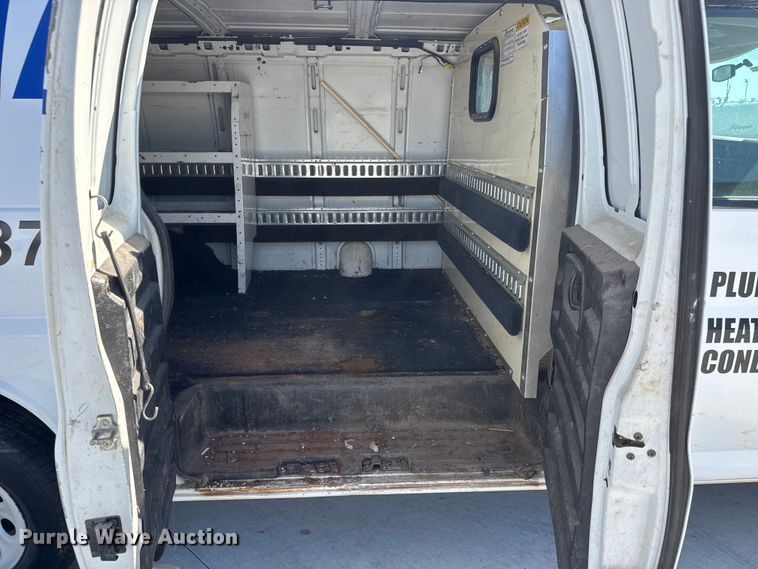 image for item GA9703 2012 Chevrolet Express 1500 cargo van
