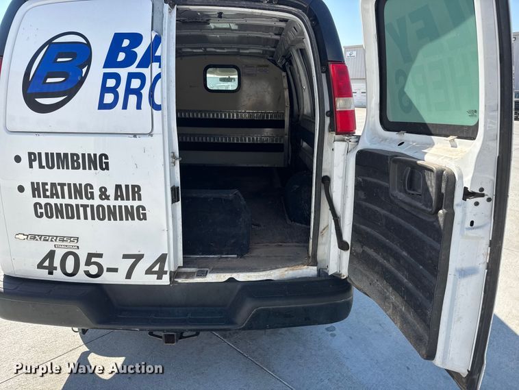 image for item GA9703 2012 Chevrolet Express 1500 cargo van