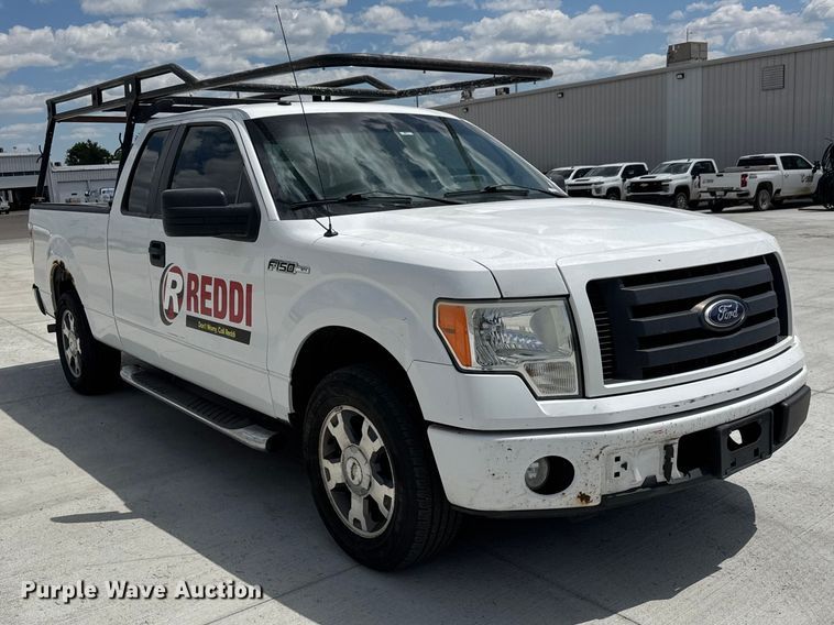 image for item GA9704 2010 Ford F150 Ext. Cab pickup truck