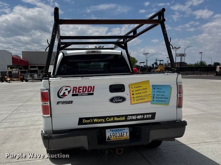 image for item GA9704 2010 Ford F150 Ext. Cab pickup truck