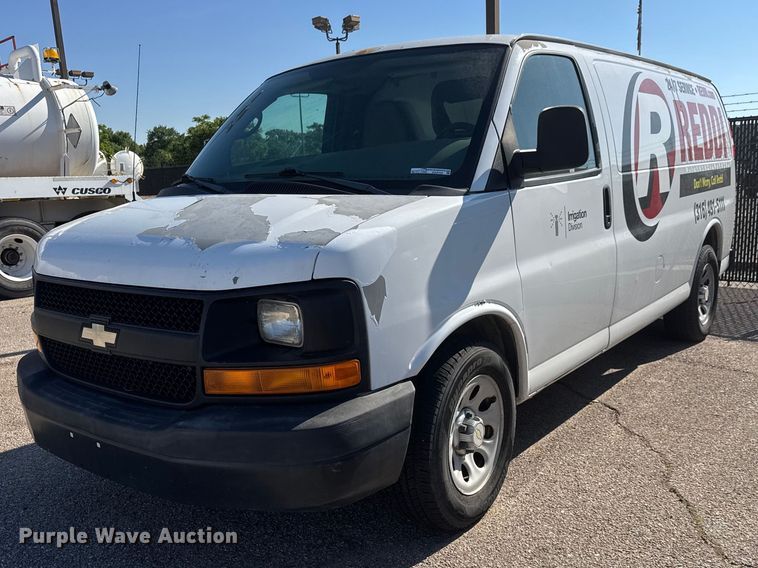 image for item GA9705 2012 Chevrolet Express 1500 cargo van