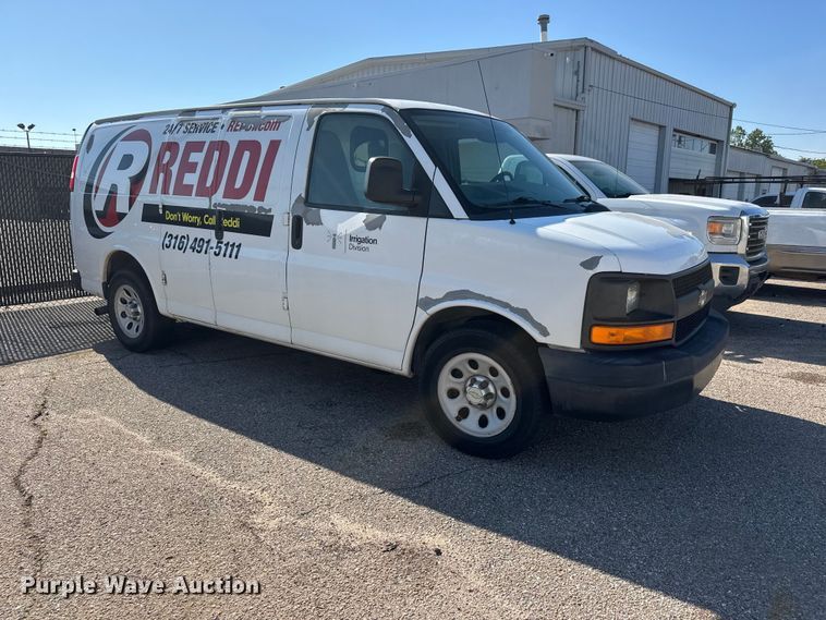 image for item GA9705 2012 Chevrolet Express 1500 cargo van
