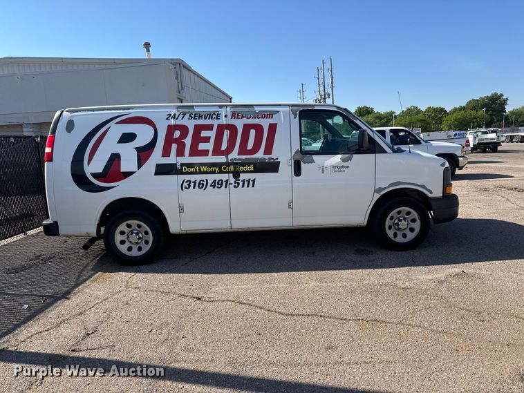 image for item GA9705 2012 Chevrolet Express 1500 cargo van