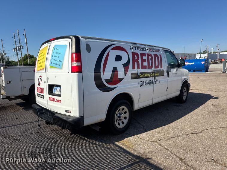 image for item GA9705 2012 Chevrolet Express 1500 cargo van