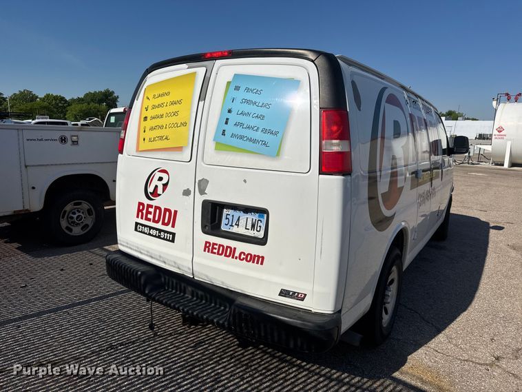 image for item GA9705 2012 Chevrolet Express 1500 cargo van