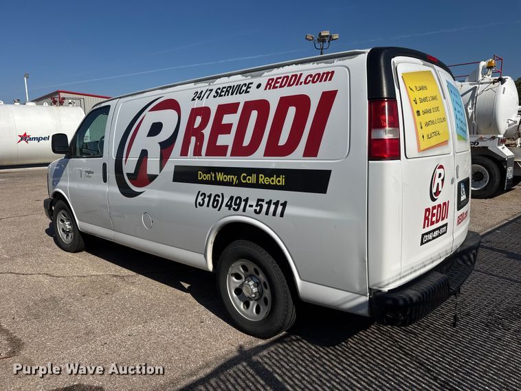 image for item GA9705 2012 Chevrolet Express 1500 cargo van