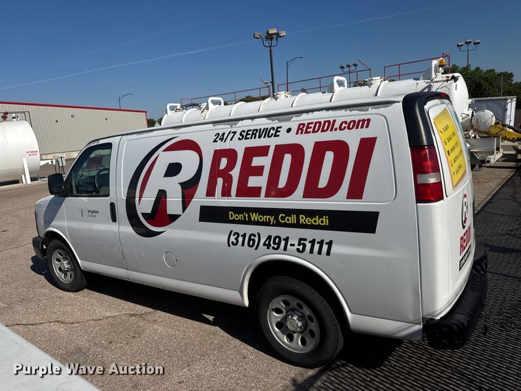 image for item GA9705 2012 Chevrolet Express 1500 cargo van