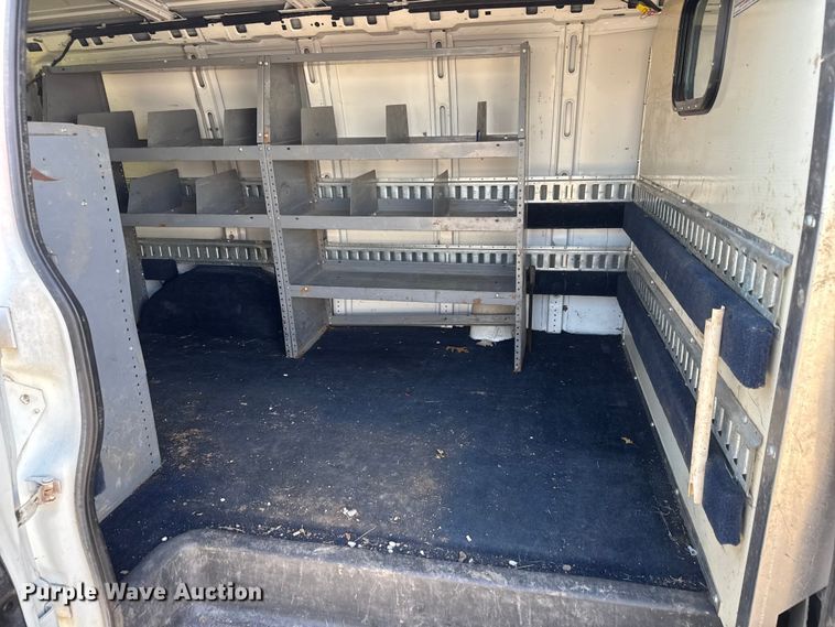 image for item GA9705 2012 Chevrolet Express 1500 cargo van