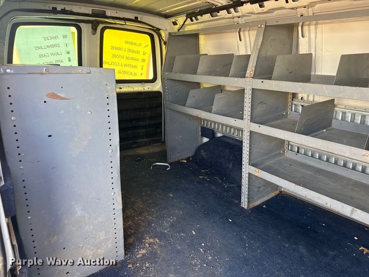 image for item GA9705 2012 Chevrolet Express 1500 cargo van