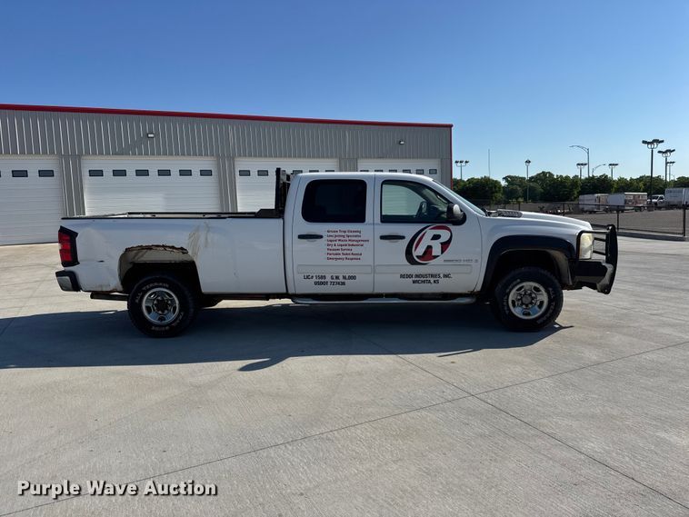 image for item GA9706 2008 Chevrolet Silverado 2500 HD Crew Cab pickup truck