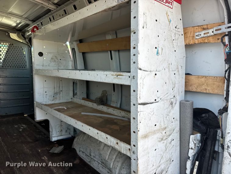 image for item GA9707 2017 GMC Savana 2500 delivery van
