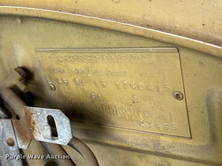 image for item MX9051 1954 Chrysler New Yorker Deluxe 