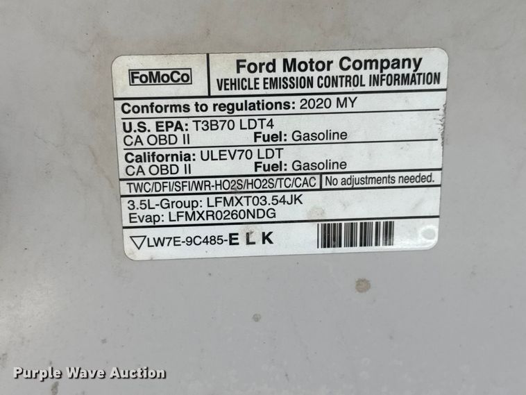 image for item MX9086 2020 Ford F150 Crew Cab pickup truck