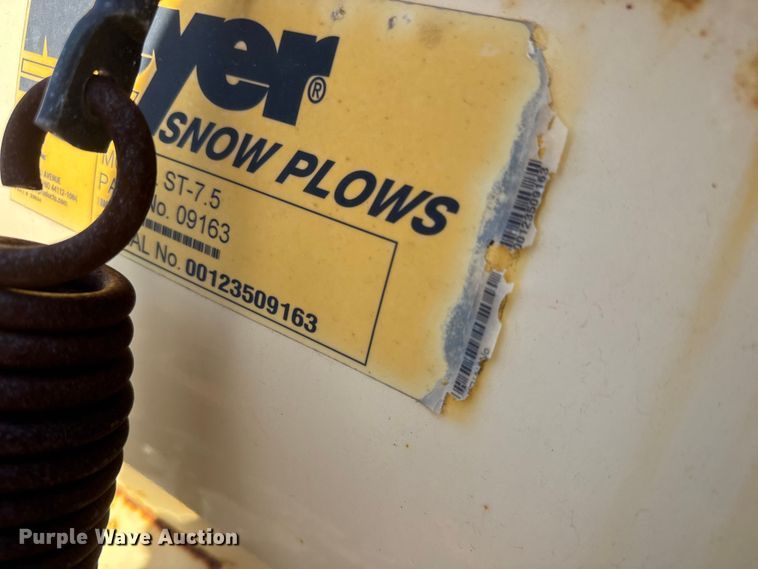 image for item MX9194 Meyers ST-7.5 snow plow