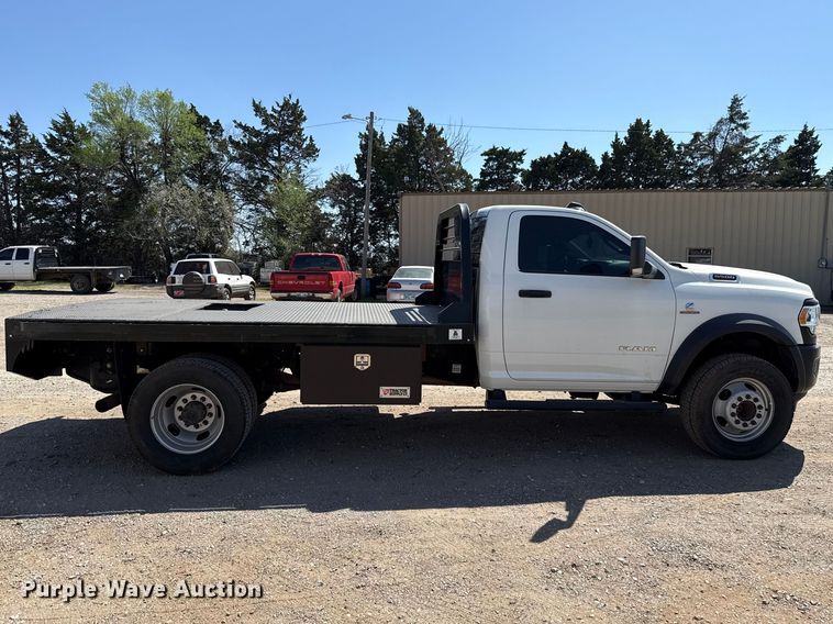 image for item NK9121 2019 RAM 5500 flatbed truck