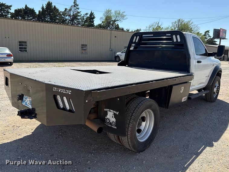 image for item NK9121 2019 RAM 5500 flatbed truck