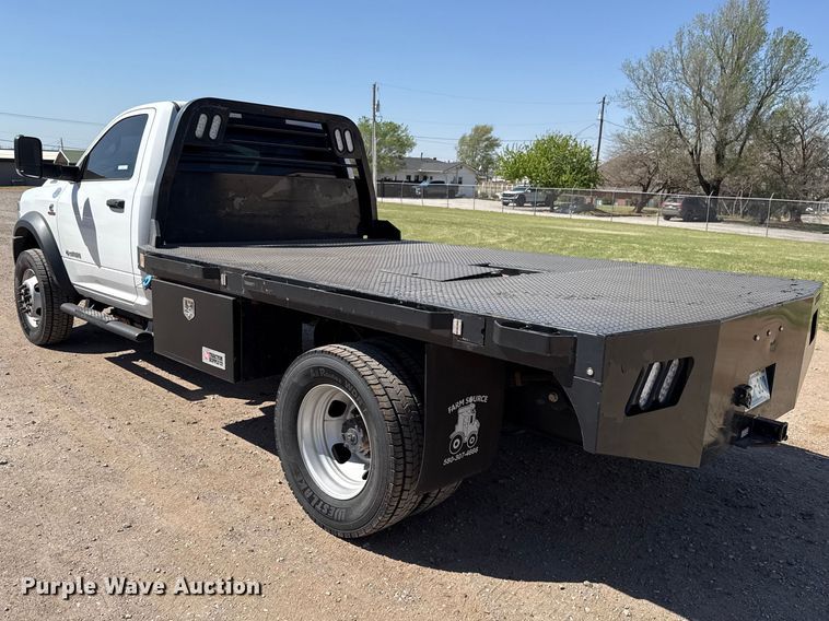 image for item NK9121 2019 RAM 5500 flatbed truck