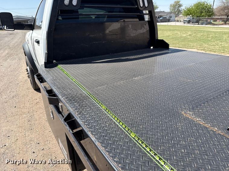 image for item NK9121 2019 RAM 5500 flatbed truck