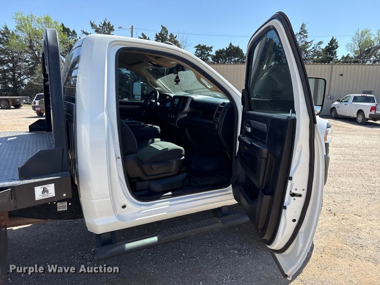 image for item NK9121 2019 RAM 5500 flatbed truck