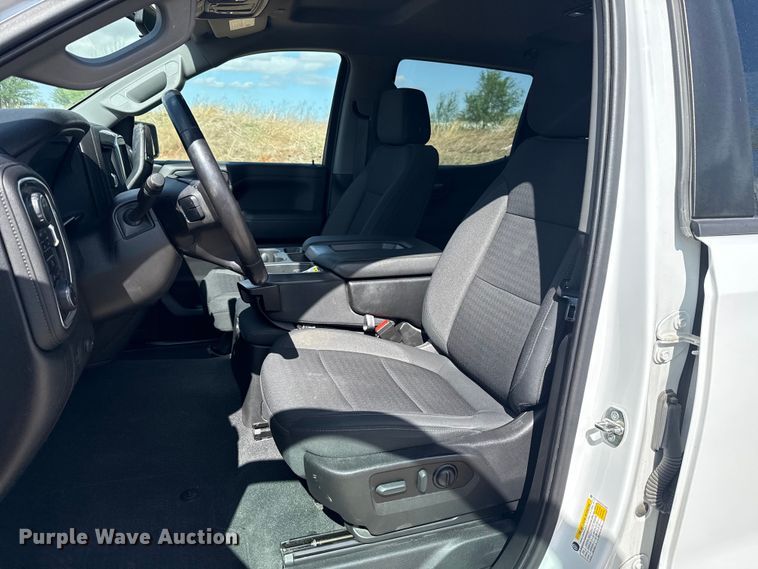 image for item NK9148 2021 Chevrolet Silverado 1500 Crew Cab pickup truck