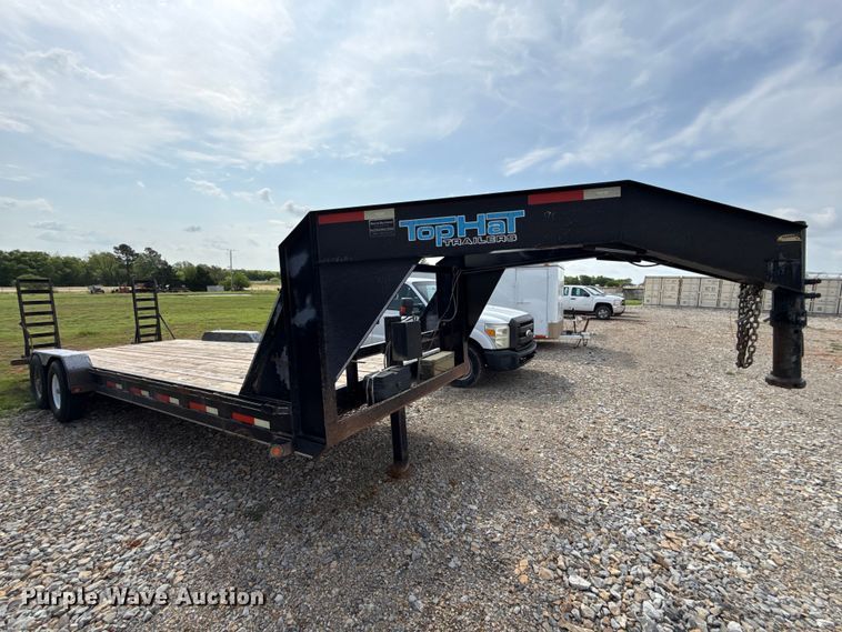image for item NK9200 2014 Top Hat EHGN24X7-14E-F equipment trailer
