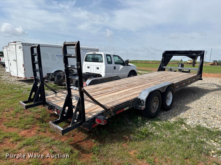 image for item NK9200 2014 Top Hat EHGN24X7-14E-F equipment trailer