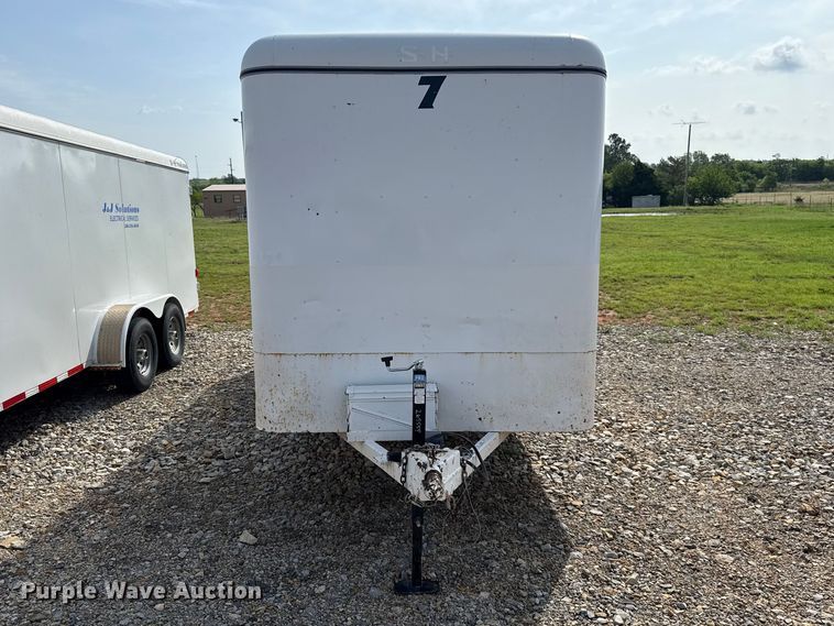 image for item NK9202 1998 S&H Cargo BH enclosed cargo trailer