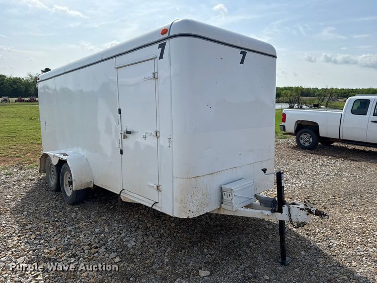 image for item NK9202 1998 S&H Cargo BH enclosed cargo trailer