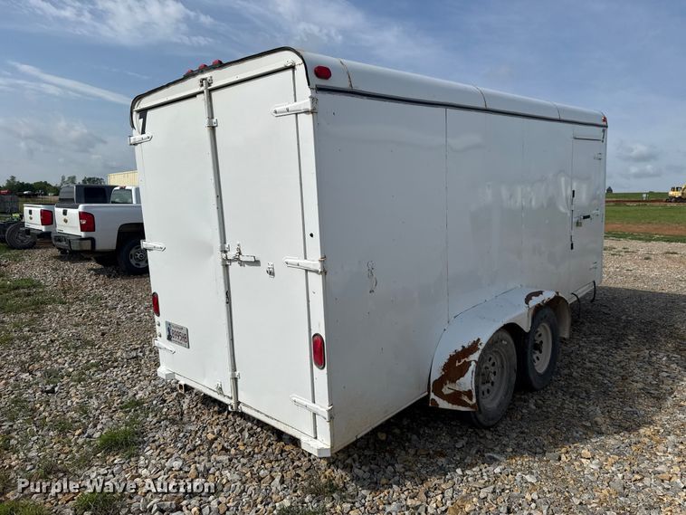 image for item NK9202 1998 S&H Cargo BH enclosed cargo trailer