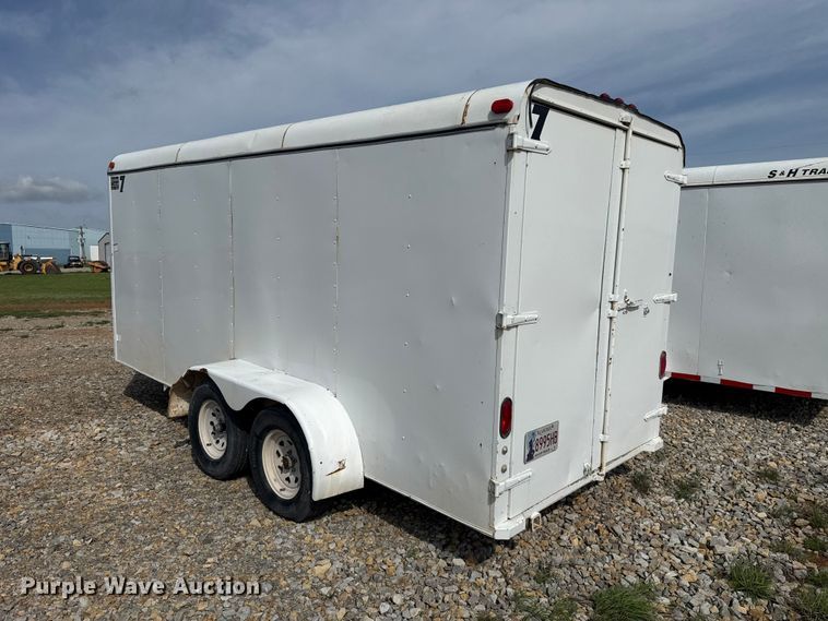 image for item NK9202 1998 S&H Cargo BH enclosed cargo trailer