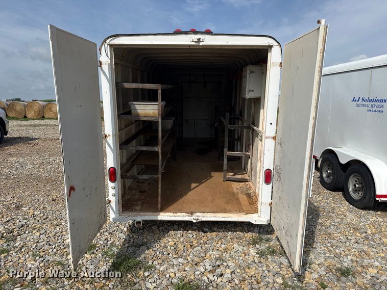 image for item NK9202 1998 S&H Cargo BH enclosed cargo trailer