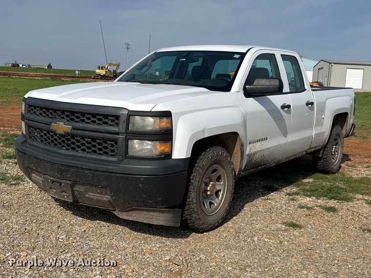 image for item NK9204 2015 Chevrolet Silverado 1500 Ext. Cab pickup truck