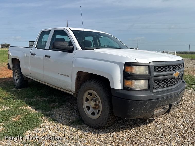 image for item NK9204 2015 Chevrolet Silverado 1500 Ext. Cab pickup truck