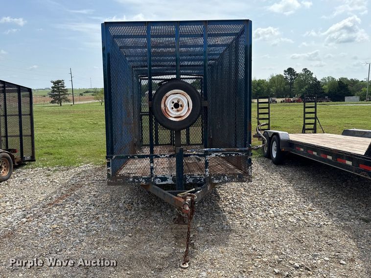 image for item NK9207 Shop built refuse trailer