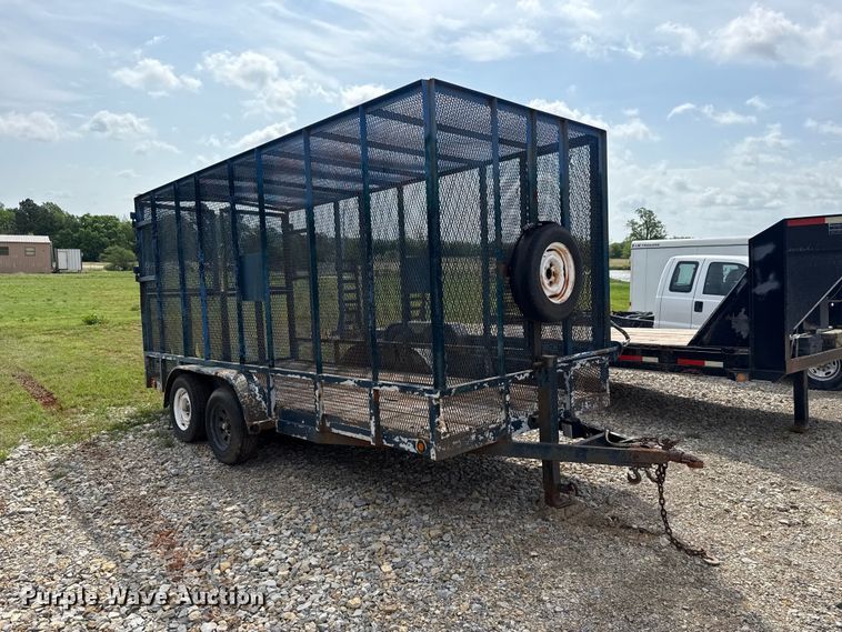 image for item NK9207 Shop built refuse trailer