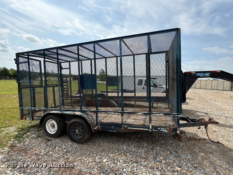 image for item NK9207 Shop built refuse trailer