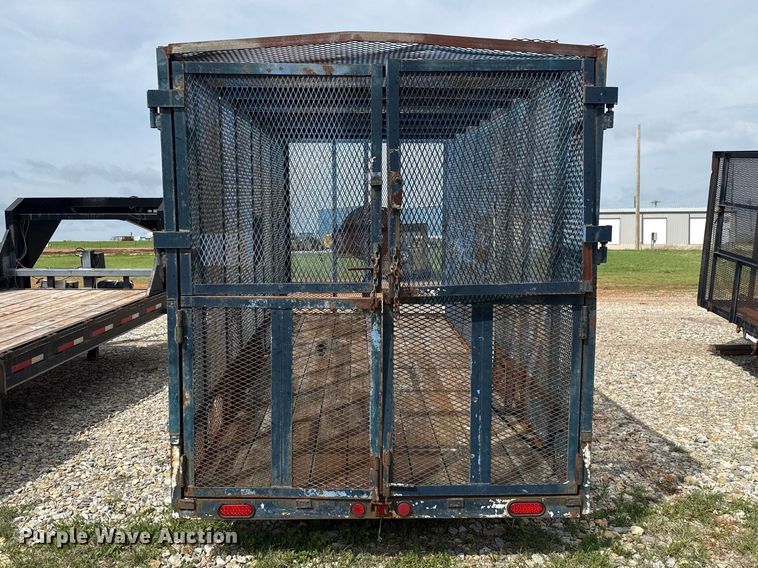 image for item NK9207 Shop built refuse trailer