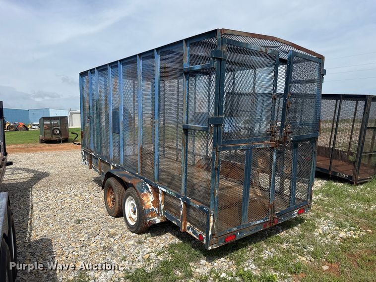 image for item NK9207 Shop built refuse trailer