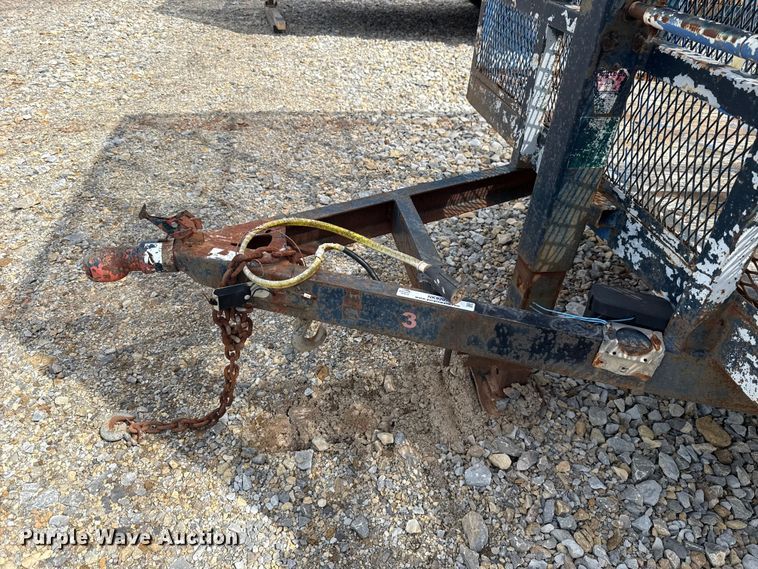 image for item NK9207 Shop built refuse trailer