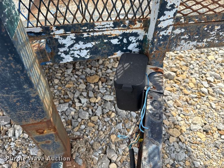 image for item NK9207 Shop built refuse trailer