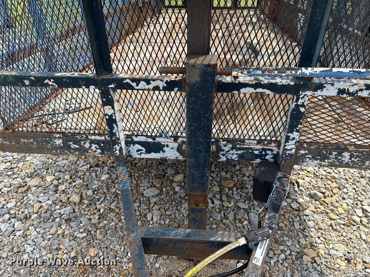 image for item NK9207 Shop built refuse trailer