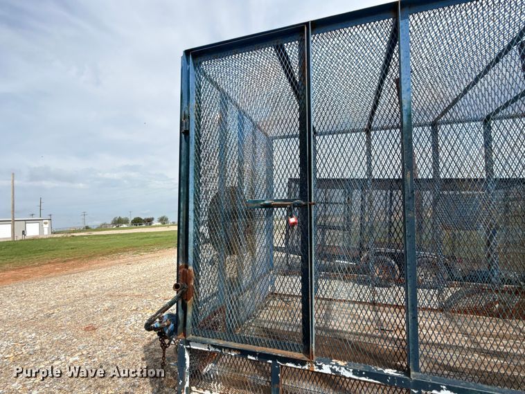 image for item NK9207 Shop built refuse trailer