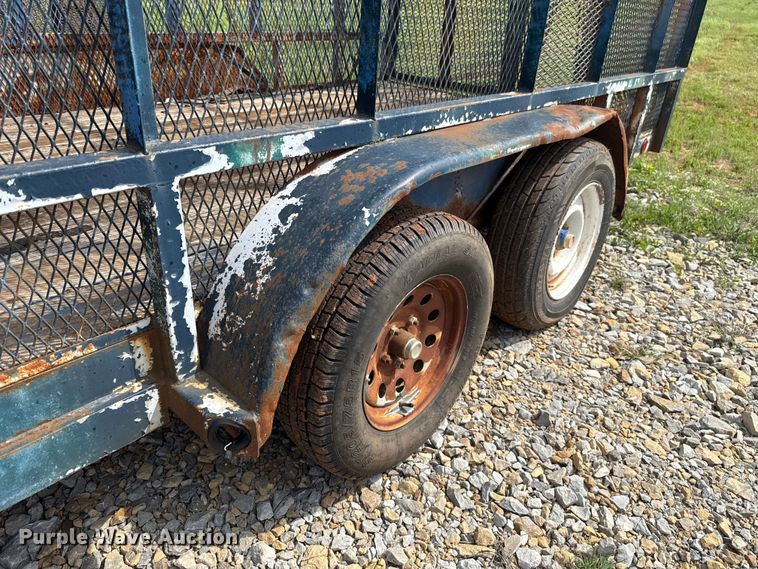 image for item NK9207 Shop built refuse trailer