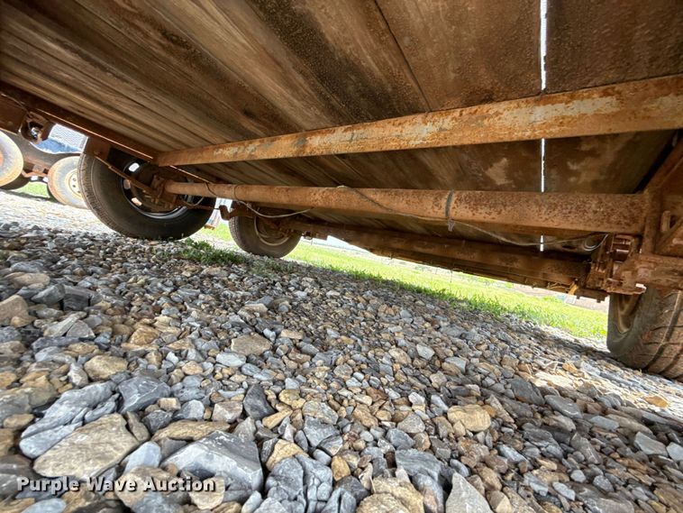 image for item NK9207 Shop built refuse trailer