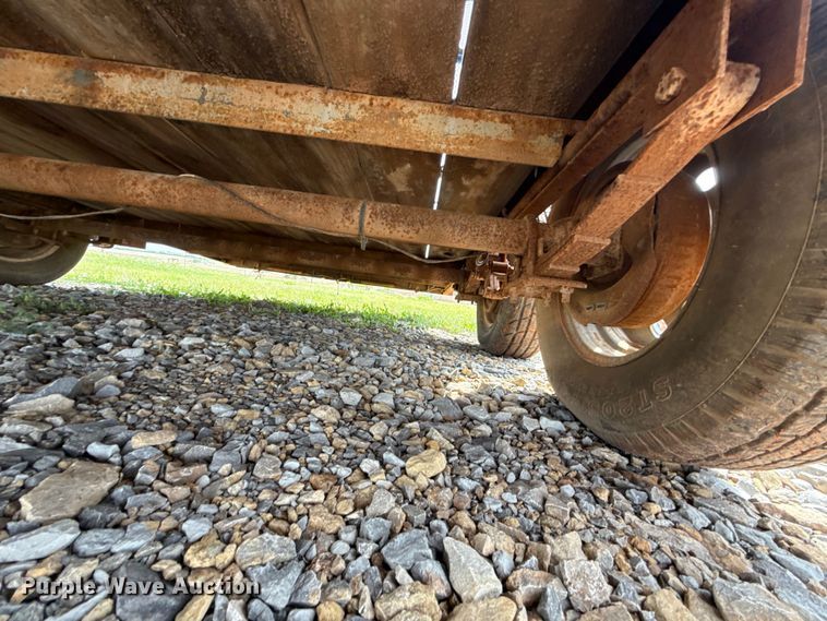 image for item NK9207 Shop built refuse trailer