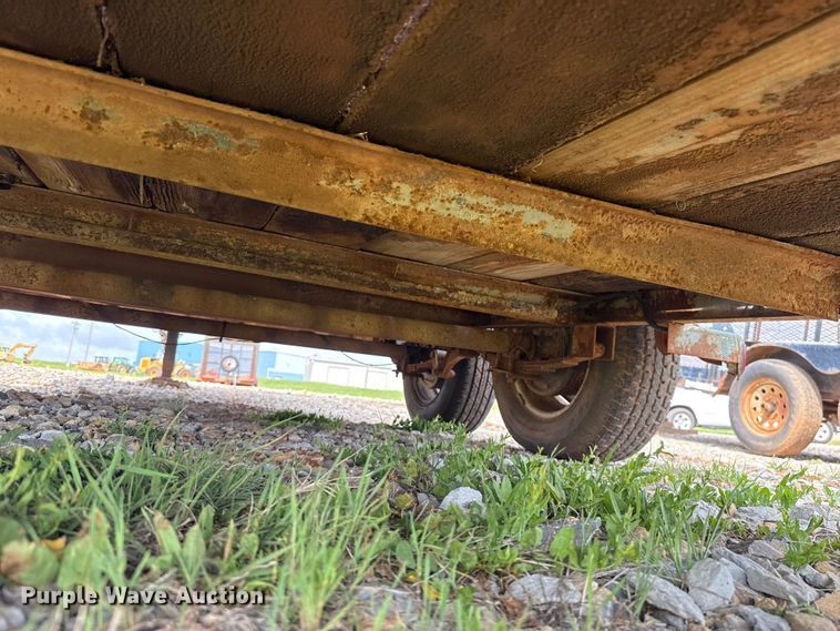 image for item NK9207 Shop built refuse trailer